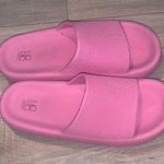 No Boundaries  Comfort Slides Pink Slide Sandals Chunky Photo 6