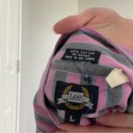 Lee Vintage  Cotton Striped Button Down Top Photo 4