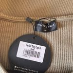 White Fox Boutique White Fox - NWT The Real Thing Crop Top Khaki Zip Up Y2K Top Sz M Photo 5