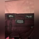 Buffalo David Bitton  Pants Womens 6/28 Burgundy Jeans Royal Mid Rise Skinny Photo 4