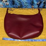 A New Day NWOT  Maroon Purse w Gold Tone Strap Photo 7