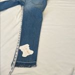 Vince Camuto  sz27/4 raw hem with slit slightly distressed straight leg jeans EUC Photo 8