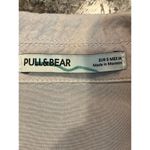 Pull & Bear  Beige Button Front Shirt Size Small Photo 2