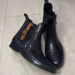 Henry Ferrera slip on ankle rain boot Black Size 7 Photo 2