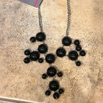 New! Black bubble bead statement jewelry necklace Photo 0