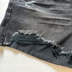 Edwin Denim Cai Shorts 4 inch inseam Shade Irony Destroyed Size 34 NWT Black Photo 8