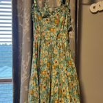 floral Open Back Spaghetti Strap Dress Multi Photo 0