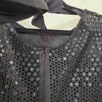 Lilly Pulitzer  Aaliyah Putting On The Glitz Black Sequin Mini Dress Women Size 2 Photo 6