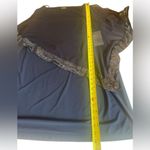 XScape  Capelet Mini Dress Navy Blue Sequin Trim Sheath Sheer Cape 2OW NWT Photo 9