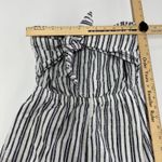 Aerie Jumpsuit Womens Small Blue White Striped Jogger Strapless Smocked Coastal Photo 6