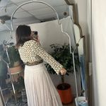 Miss Lola Crochet Knit Long Sleeve Open Front Knit Cardigan Size Small Photo 2