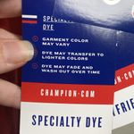 Champion Shirt Womens XL Boyfriend Tee Oversized Dip Dye Specialty Dye Casual To Photo 3