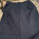 Valentino Garavani Valentino black Midi Pencil Skirt for Work Photo 0