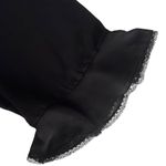 Maggie Barnes  Womens Oversized Top Size 2X Stretch Accordion Pleat Romantic Goth Photo 7