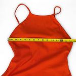 ANDIE  Swim NWT The Asbury Rib One Piece Swimsuit in Sire (Orange) Size L Photo 7