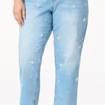 Cato  Collection Limited Edition High Rise Pearl Embellished Jeans SIZE 20WP Photo 0