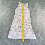 Athleta High Neck Santorini Dress Rip Tide Silver Bells Gray White Size S Photo 9