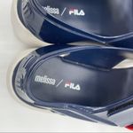 Melissa X Fila Slingback Platform Sandals - Blue/Red - 10 Photo 8
