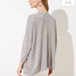 Loft NEW ‎ shimmer open poncho sweate, XS Photo 1