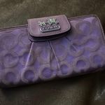 Coach  Purple Women's Wallet Photo 2