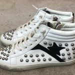 vintage savannah Studded High Top Sneakers Photo 0