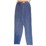 Calvin Klein Vintage 1980s Pleated Mom Jeans Indigo Wash 100% Cotton Size 5 | 24 Photo 1