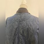 Rag and Bone  Dark Blue Jean Quilted Puffer winter Jacket size M Photo 7