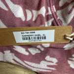 SKIMS  Mesh Raspberry Swirl T-Shirt Bodysuit Size XL NWT Photo 3