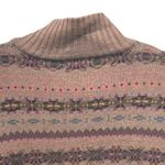 CHAPS  Fair Isle Cardigan Sweater Brown XL Photo 3