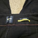 Anthropologie Maeve by The Colette Black Linen Blend Wide Leg Crop Pants Sz 33 Photo 5