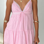 Princess Polly Nicoletta Mini Dress Light Pink Size 8 Photo 0