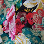 VINTAGE INTIMATE MOMENTS 90S SATIN FLORAL LONG LINE MODEST BUTTON SLEEP SHIRT Pink Size undefined Photo 6