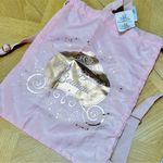 Disney NWT  Parks Bibbidi Bobbidi Boutique Bag Drawstring Backpack Pink Princess Photo 0