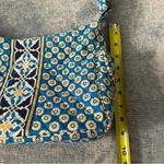 Vera Bradley  Riviera Blue Adjustable Strap On The Go Crossbody Purse Bag Photo 7