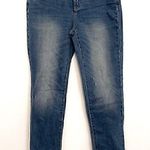 Chico's  sz 00 So Slimming Girlfriend Ankle Jeans Medium Wash Cropped Crop FITS 2 Photo 0