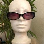 Retro Preppy Vintage 90s 2000s Y2K Classic Black Oval Rectangle Sunglasses #whimsygoth #boho #minimalist #grunge #streetwear Photo 2