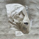 H&M High waist White Denim Shorts Photo 6