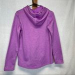 Under Armour  Heather Pink Long Sleeve Hooded‎ Pullover Sweatshirt Size M Photo 3