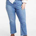 Lands' End  Classic Fit Straight Leg Ankle Jeans Womens Size 20W Everyday Stretch Photo 0