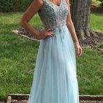 Blue Prom Dress Size 2 Photo 0