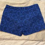 Cynthia Rowley  Blue Damask Print Women's Shorts sz 6 Boho Printed Photo 4