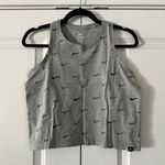 Nike  | Women’s Sportswear Logo Print Cropped Tank Top | Medium Photo 0