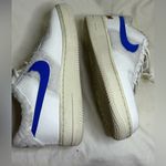 Nike  Air Force 1 07 Sherpa fleece W White and Blue Sneakers Size 6.5 Photo 8