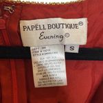 Papell Boutique Silk Beaded Short Sleeve Blouse Photo 4