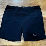 Saucony black shorts  Size large Photo 1