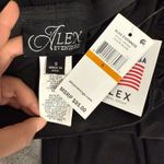 Alex Evenings NWT  Women's Matte Jersey Straight Leg Pants, Black, S Photo 2