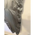 Chico's ‎ Satin Cargo Pants Gray 2.5 L(14) Party Holiday Photo 2