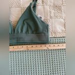 Lululemon NWT ‎ License to Train Triangle Bra A/B in Cascadia Green size 10 Photo 2
