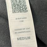 True Religion  Multi Logo Zip Up Hoodied Sweatshirt Jet Black Size S Photo 9