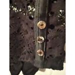 Lookbook Store NEW  black mesh bathing suit, swimsuit, removable straps size 6 Photo 3